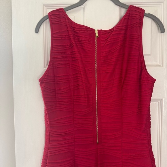 Guess Red Ruched Bodycon Mini Dress - Picture 6 of 6